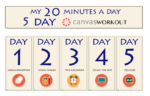 canvas five day workout